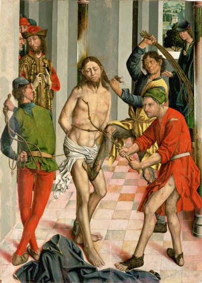 The Flagellation by Fernando Gallego